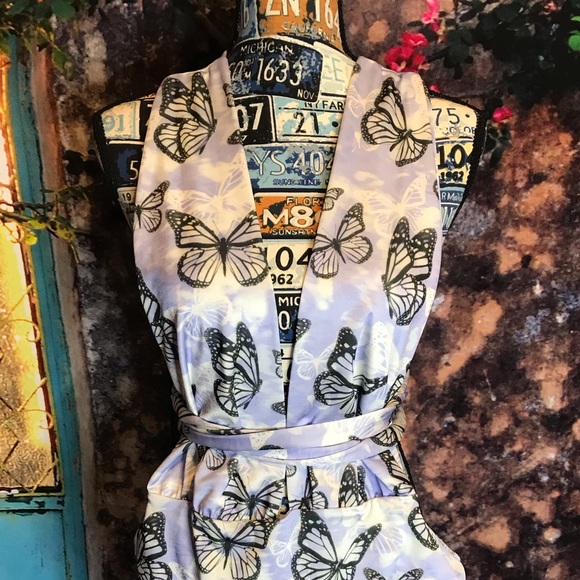 Lilac Butterfly 🦋 Multi-way Swimsuit - Picture 5 of 8